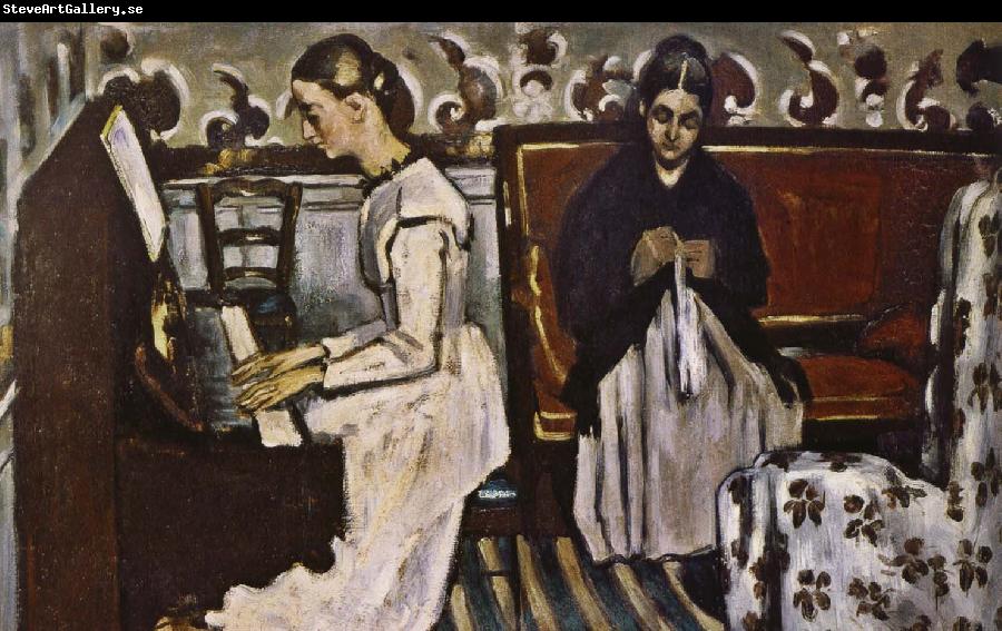 Paul Cezanne playing
